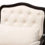 Multicolor / Cream / Whitewash Traditional Accent Chair, Single Seat