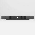 Black & White TV Stand with Drawers & Cable Management, 94.5 in.