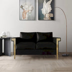 CraftPorch Luxurious Velvet Upholstered Loveseat