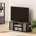 TV Stand with Shelves & Storage – French Oak/Black, Espresso/Black