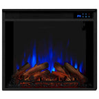 White Electric Fireplace TV Stand, Single