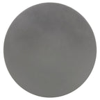 Ivory / Dark Grey Concrete Round Accent Side Table, Indoor & Outdoor