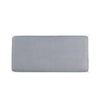 Multi-Color Velvet Upholstered Bench, X-Leg Style, Single Seat