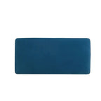 Multi-Color Velvet Upholstered Bench, X-Leg Style, Single Seat