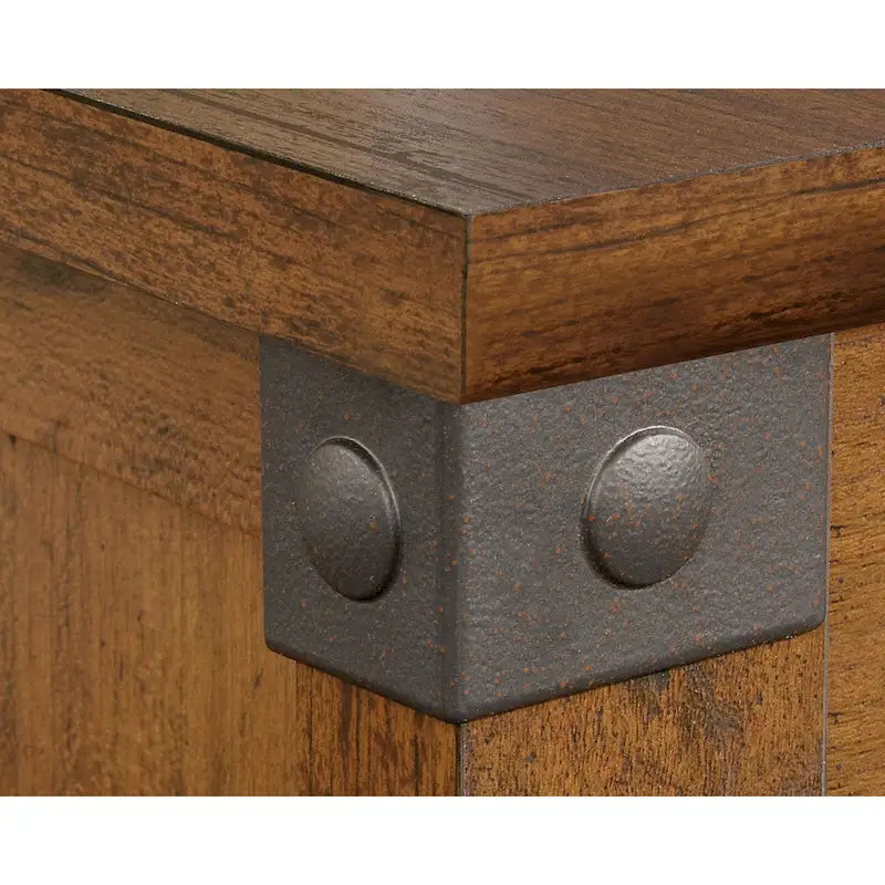Washington Cherry Lift-Top Coffee Table with Storage, Seats 1