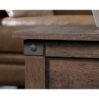 Washington Cherry Lift-Top Coffee Table with Storage, Seats 1