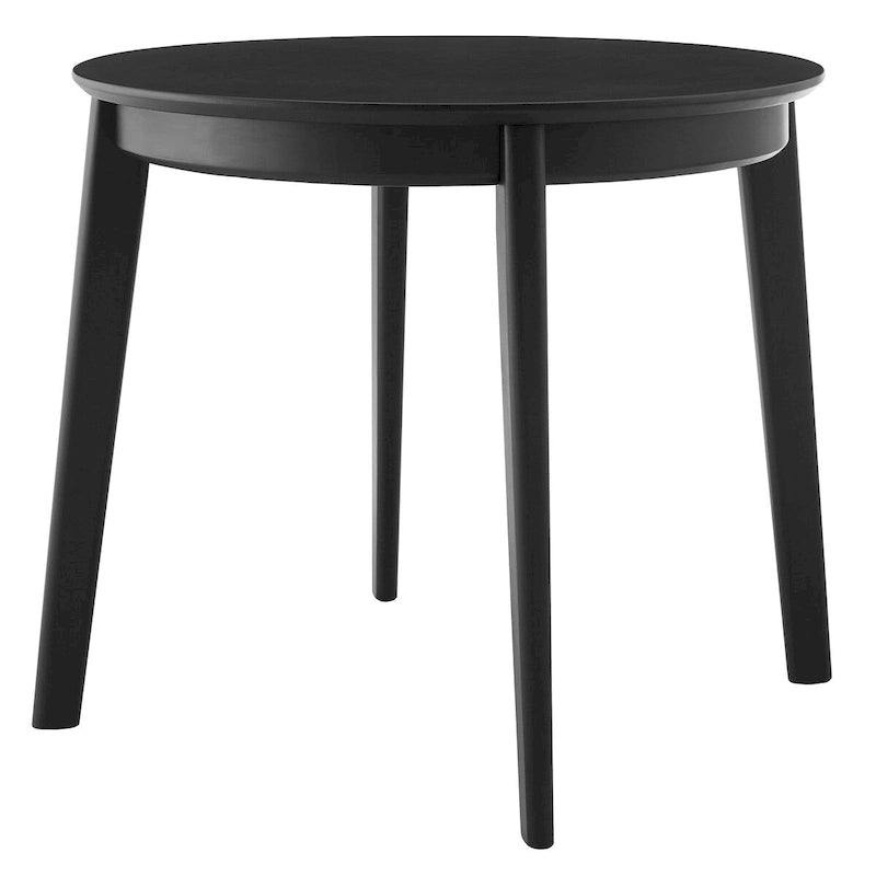 Table à manger ronde – Fini mat, 91 cm, 4 places