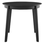 Round Dining Table – Matte Finish, 36", Seats 4