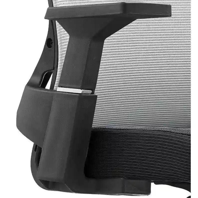 Black / White / Grey / Blue Mid-Back Swivel Office Chair, Adjustable Height, Single Seat