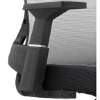Black / White / Grey / Blue Mid-Back Swivel Office Chair, Adjustable Height, Single Seat
